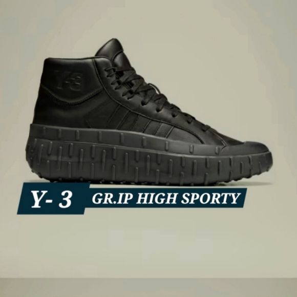 Y-3 GR.IP high sneakers, black - Picture 8 of 9
